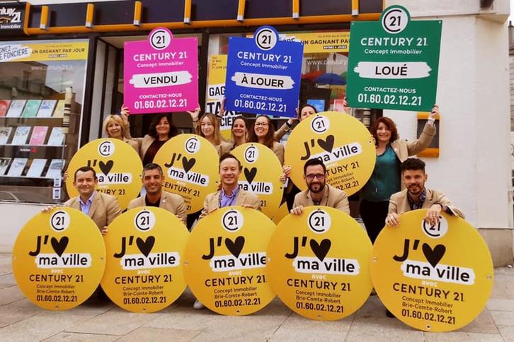 l'équipe de l'agence Concept Immobilier