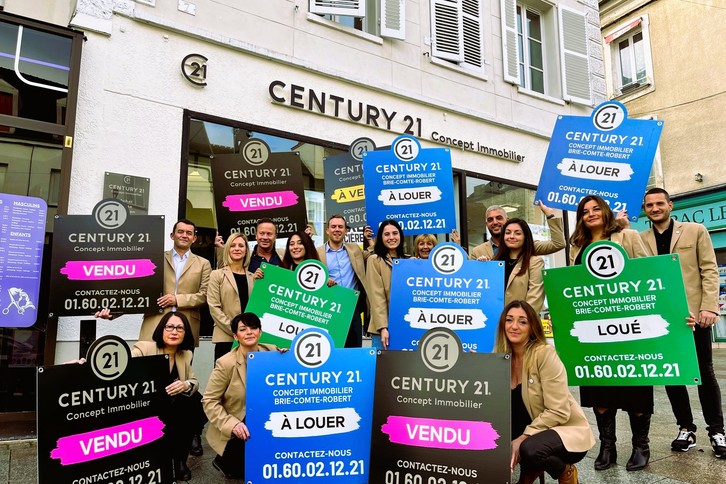 l'équipe de l'agence Concept Immobilier