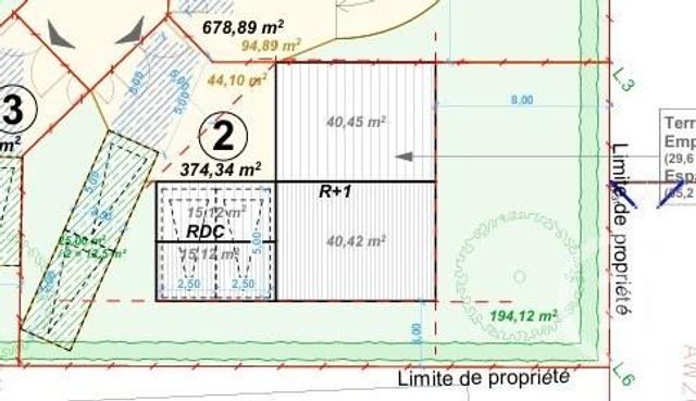 terrain à vendre - 374.0 m2 - BRIE COMTE ROBERT - 77 - ILE-DE-FRANCE - Century 21 Concept Immobilier