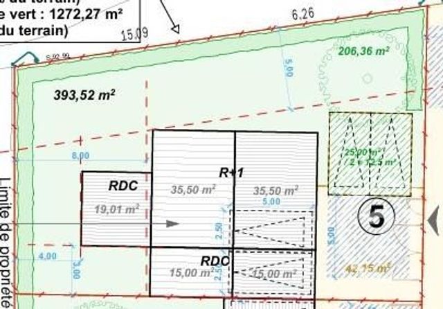 terrain à vendre - 393.0 m2 - BRIE COMTE ROBERT - 77 - ILE-DE-FRANCE - Century 21 Concept Immobilier
